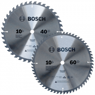  Set of two (2) 10” blades Bosch BCB10TW