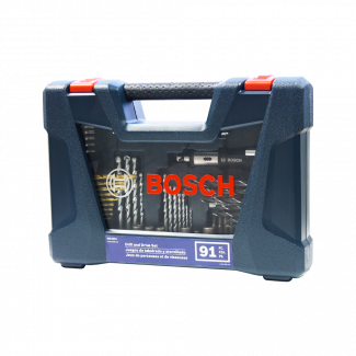 91 piece Drill and Driver Bit Set Bosch MS4091