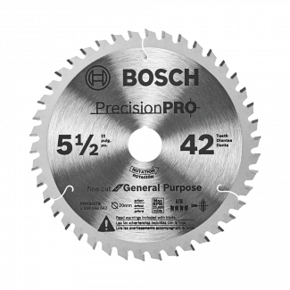 5-1/2’’ 42 Teeth ATB Blade Bosch PRO542TS