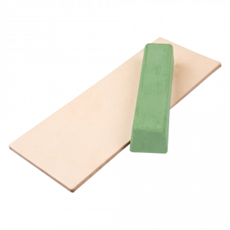 Green Polishing Compound + Leather Strop Kit Trend DWSHPKIT