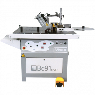 Contour Edgebander For Curved or Straight Pieces Vitap BC91 EVO